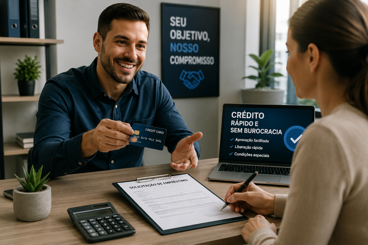 Empréstimo com cartão de crédito